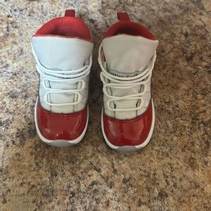 Red and white Jordan